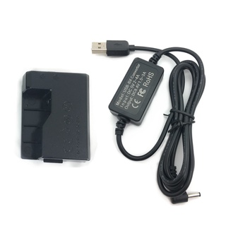 副廠 LP-E10 假電池 + USB線 適用 佳能 相機 替代 ACK-E10 DR-E10 外接電源 行動電源 電源