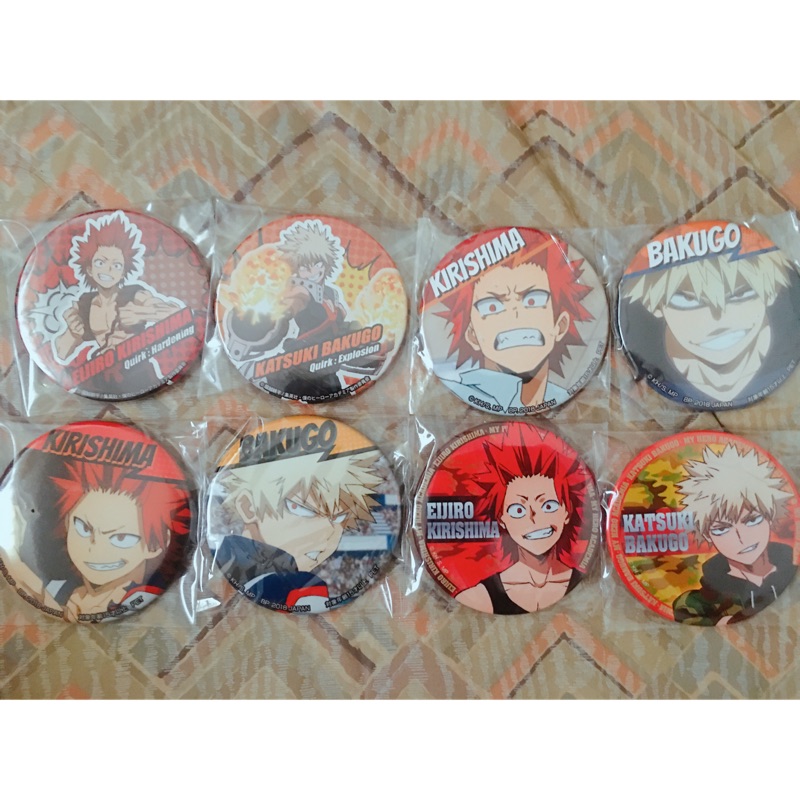 MHA 我的英雄學院  切島鋭兒郎 爆豪勝己 大徽章
