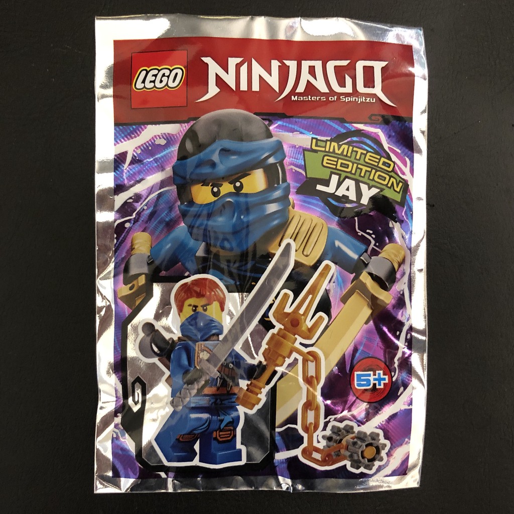 「樂高 軍團」LEGO旋風忍者NINJAGO 891615 元素擂台賽 藍忍者 阿光 杰 Jay 限定版 70749