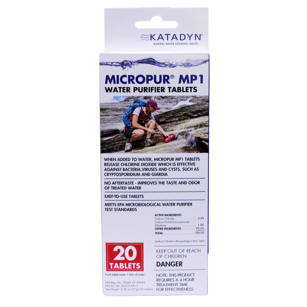 KATADYN MICROPUR MP1 淨水錠