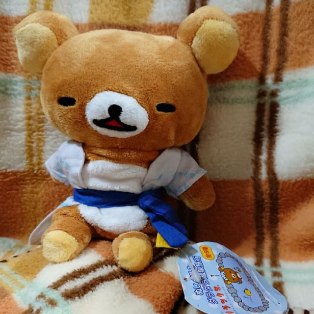 日版 溫泉旅行篇 懶懶熊 溫泉浴衣 拉拉熊玩偶娃娃