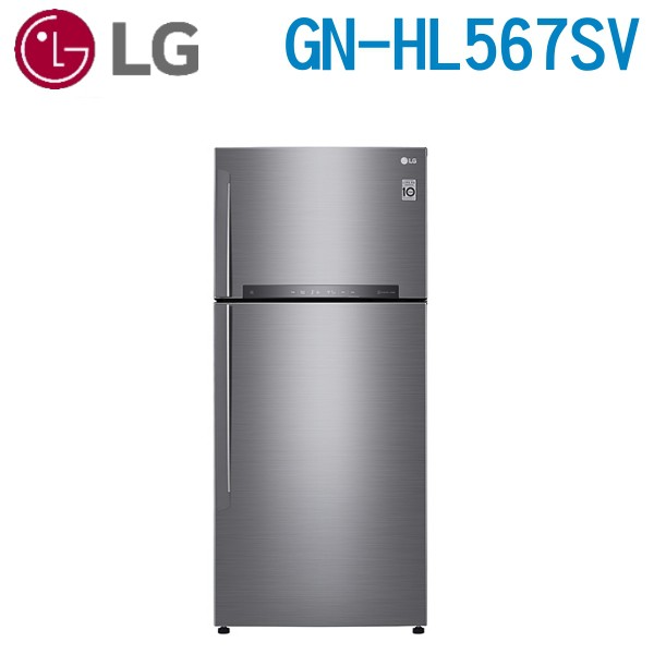 (可議價)LG 樂金 525公升直驅變頻上下門雙門冰箱GN-HL567SV