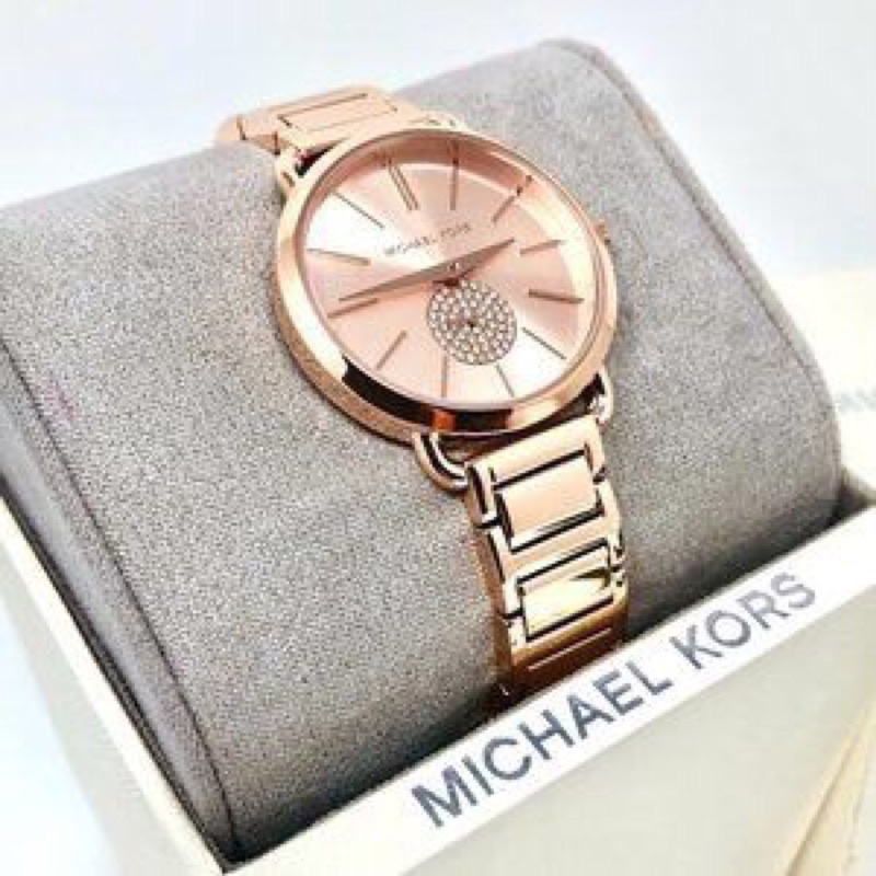 🔥卡拉國內外代購🔥 預購  Michael Kors 女生手錶  玫瑰金手錶 小圈鑽 時尚 優雅 MK4331