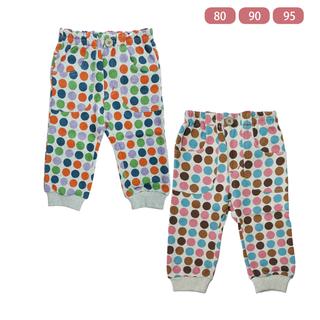 彩色點點圖案兒童褲子(64930)
