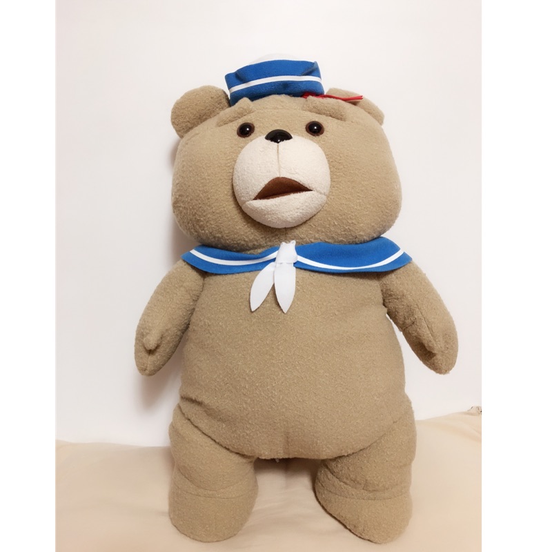 ，s，***日本景品 熊麻吉 ted2 水手服 海軍領 絨毛娃娃 絨毛玩偶