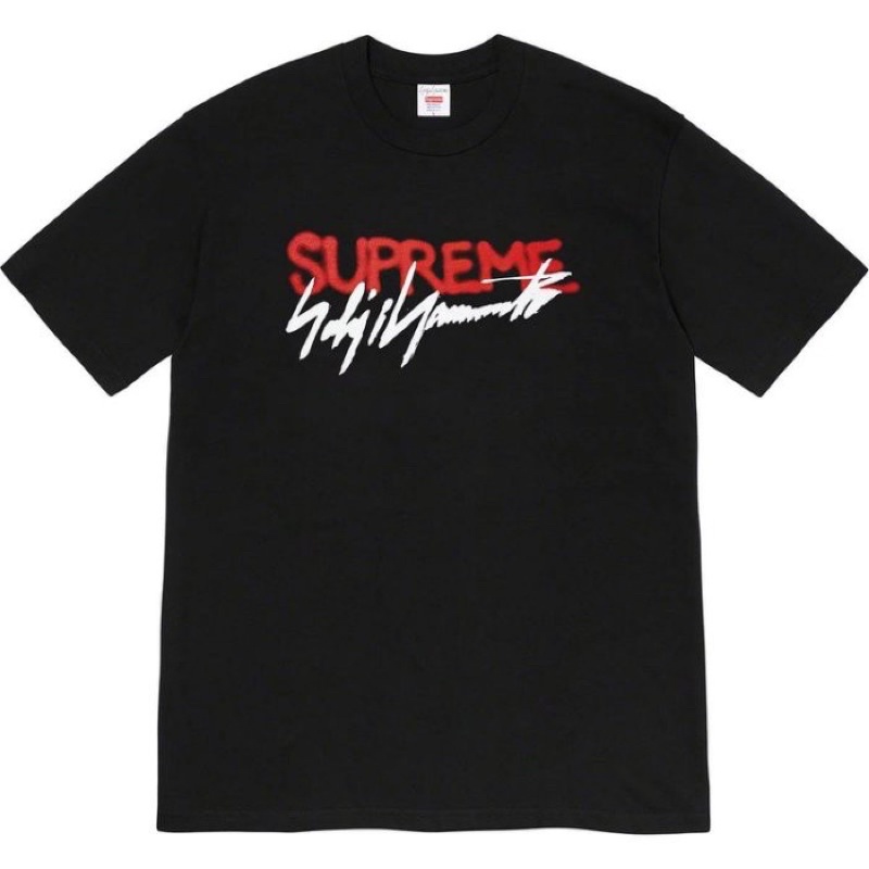 全新 現貨 supreme yohji yamamoto logo tee 山本耀司 王ㄧ博著