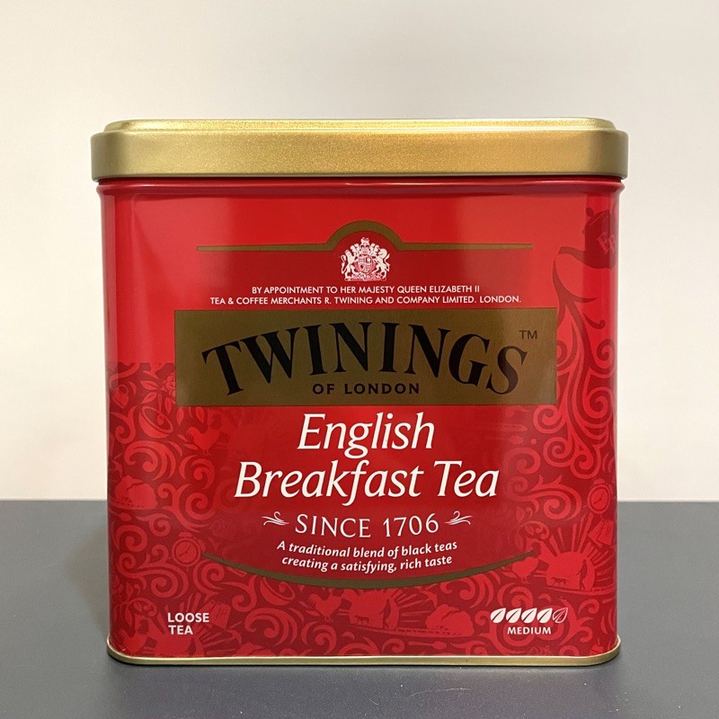 TWININGS  唐寧 英式早餐茶 500g/罐｜  ENGLISH BREAKFAST TEA英式早餐茶散茶