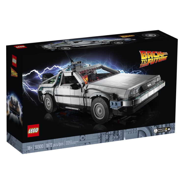 BRICK PAPA / LEGO 10300 Back to the Future Time Machine