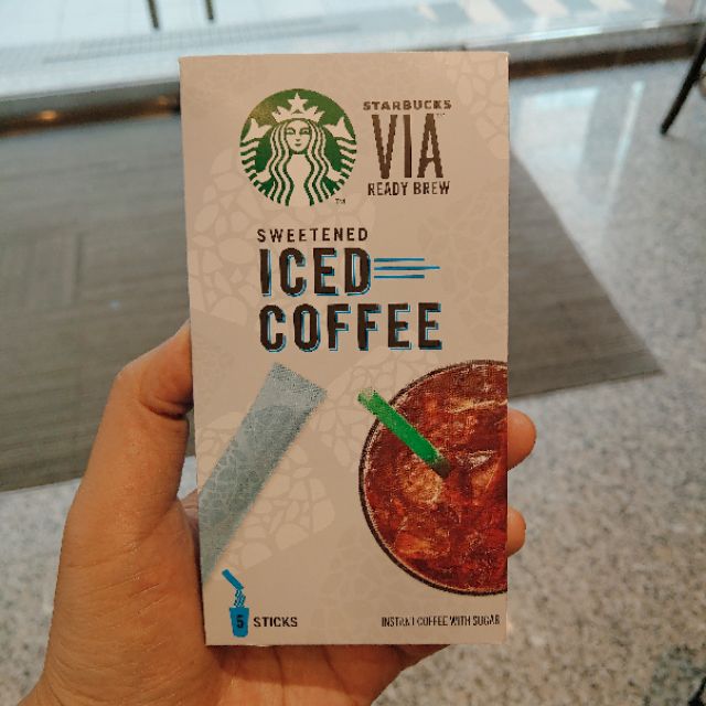 [代購] 🏷 星巴克 VIA 即溶冰咖啡(含糖) 🥛🥛🥛 超微細即溶咖啡 ☕☕☕