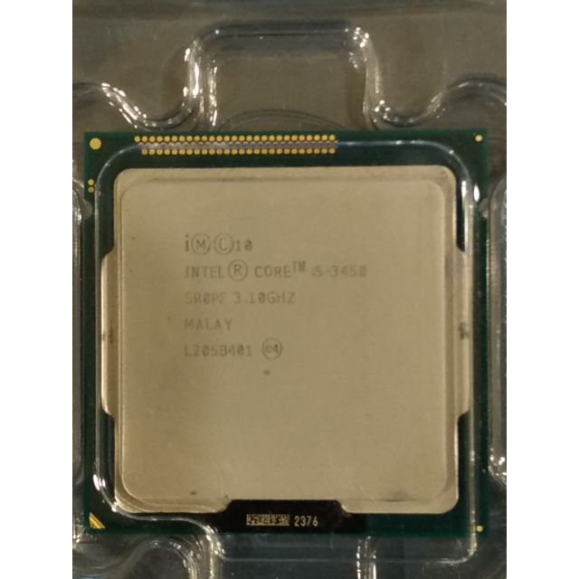 3代 i5 3450 CPU 1155 腳位