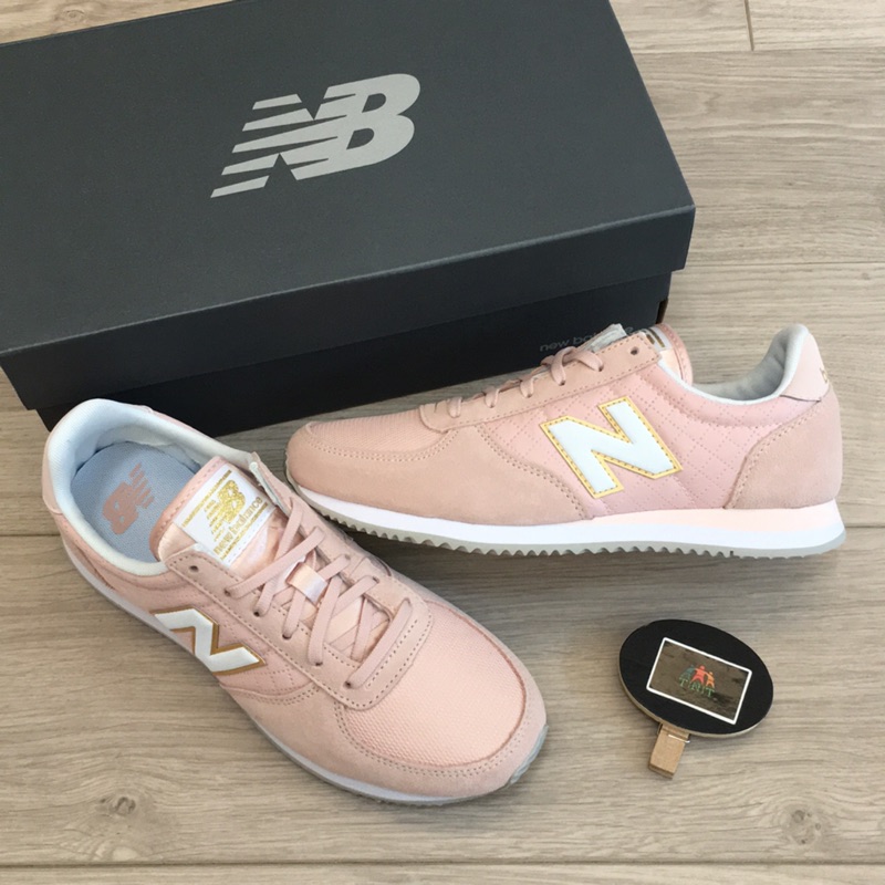 TNT》NEW BALANCE 紐巴倫女經典復古金標休閒慢跑鞋乾燥玫瑰WL220TPA | 蝦皮購物