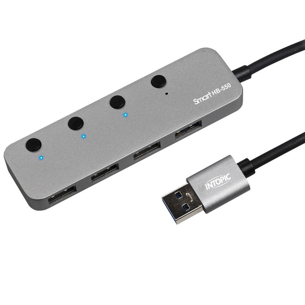 INTOPIC USB3.1高速集線器(HB550) 現貨 廠商直送