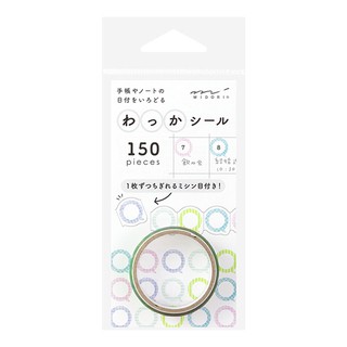【莫莫日貨】全新 日本原裝進口 Midori 2017 手帳貼 貼紙 日期系列 - 對話框 23104