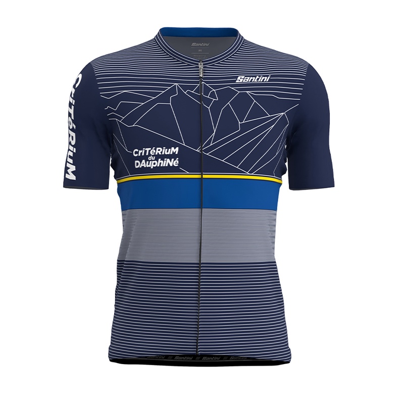 🔥全新公司貨🔥Santini 2022 多芬內自行車大賽 阿爾卑斯 短袖車衣 舒適合身 抗UV/高透氣/低風阻/高彈性