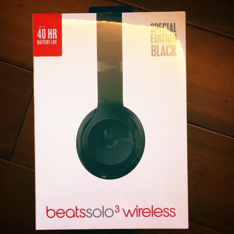 beats solo 3 wireless special edition black