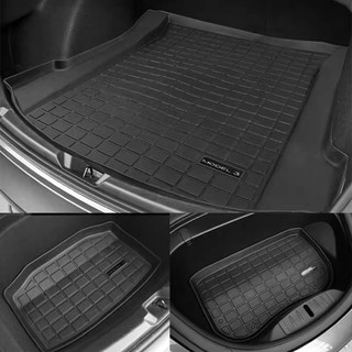 💋台灣出 特斯拉 Tesla Model3 3D防水腳踏墊 地毯 後行李箱墊 前置物箱墊 後置物箱 環保無甲醛全包圍3D