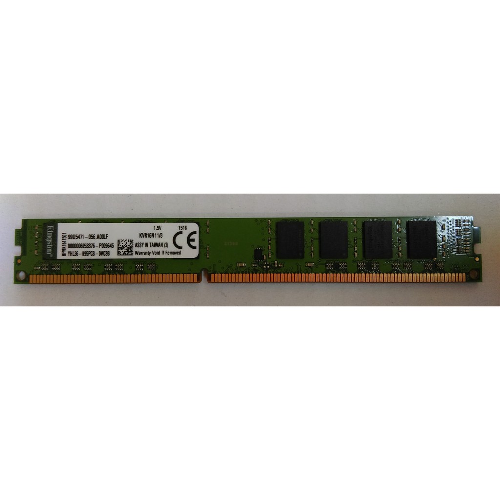 Kingston 金士頓 DDR3  1600  8GB 桌上型記憶體 終生保固