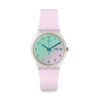 【SWATCH】Gent 原創 手錶 瑞士錶 ULTRAROSE 嬌嫩玫瑰-34mm GE714
