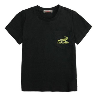 Crocodile Junior『小鱷魚童裝』559431圓領LOGO撞色T恤(小童)Ggo(G購)