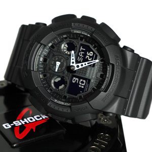 【無限精品 REMIX】G SHOCK GA-100-1A1抗磁運動錶