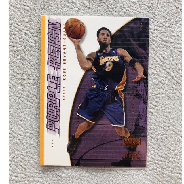 永遠的老大 2001 Upper Deck Edition Kobe Bryant Purple Reign #437