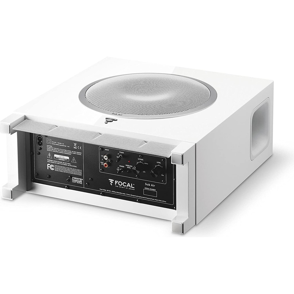 Focal Sub Air Rca有線 Wireless無線傳輸 8寸重低音喇叭 鋼琴烤漆白 蝦皮購物