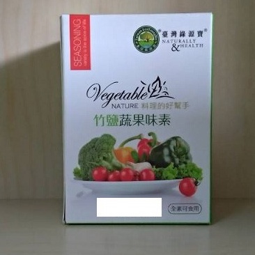 綠源寶 竹鹽蔬果味素120公克 市價$240 特惠價一瓶$215