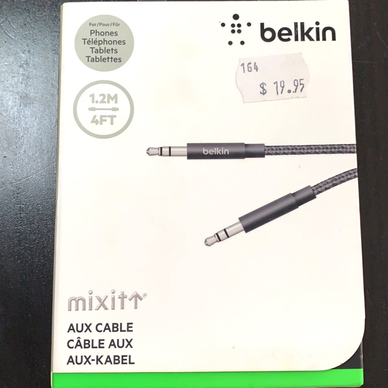 Belkin MIXIT 3.5mm直插頭立體聲連接線