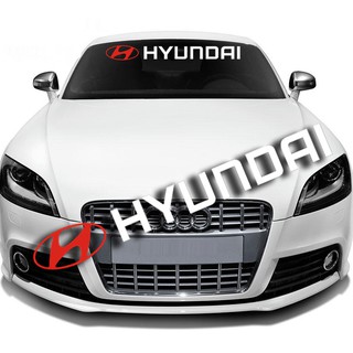 現代 HYUNDAI擋風玻璃貼紙/前擋風玻璃貼/檔風玻璃/Elantra/Hybrid/Tucson/Santa Fe