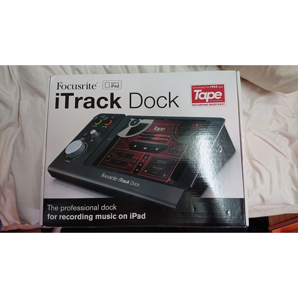 Focusrite iTrack Dock 專業iPad錄音介面