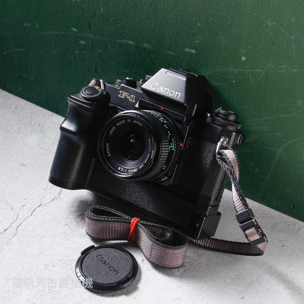 【星期天古董相機】CANON NEW F-1 底片單眼相機 SLR + Canon Lens 28mm F2.8