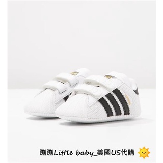★ 現貨-3K.4K.5K ★ Adidas Superstar 經典嬰兒學步鞋 -魔鬼氈/金標/彌月禮/軟底