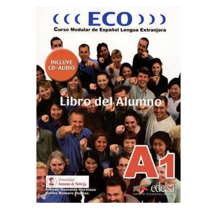 西班牙文課本Eco (A1) - Libro del alumno+CD