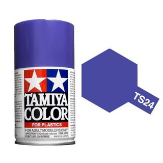 【模界模型】TAMIYA 田宮噴漆 TS-24紫色