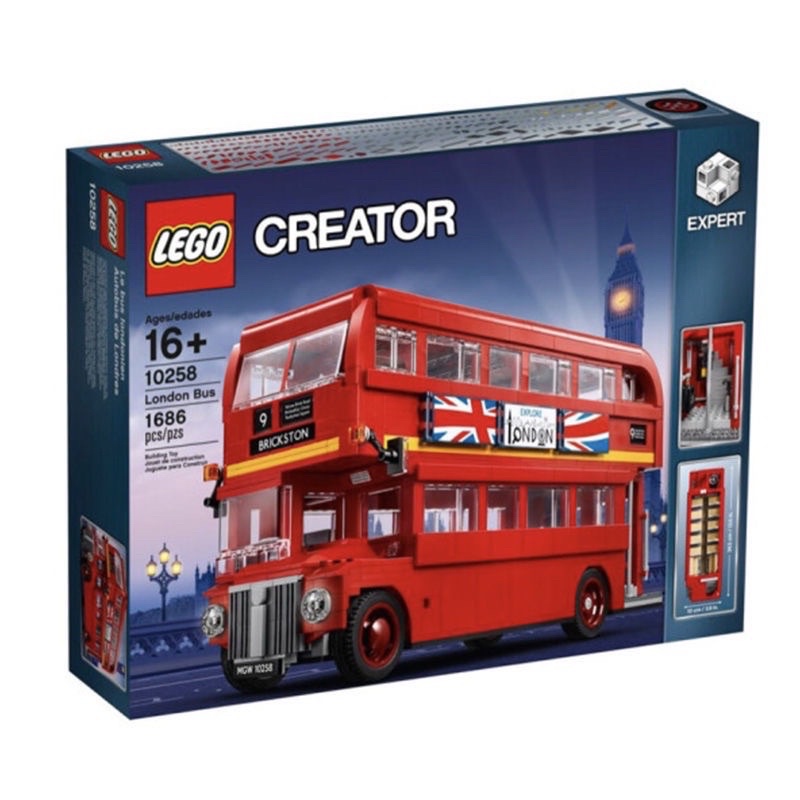 樂高 全新好盒 10258 倫敦雙層巴士
