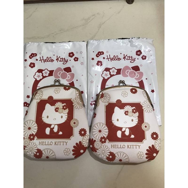 Hello Kitty 口金收納包（全新現貨）