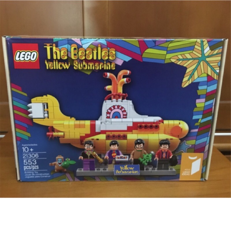 Lego21306黃色潛水艇-The Beatles Yellow submarine