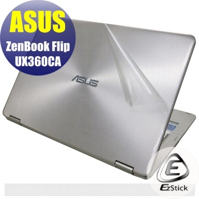 【Ezstick】ASUS ZenBook UX360 UX360CA二代透氣機身保護貼(含上蓋、鍵盤週圍、底部貼)