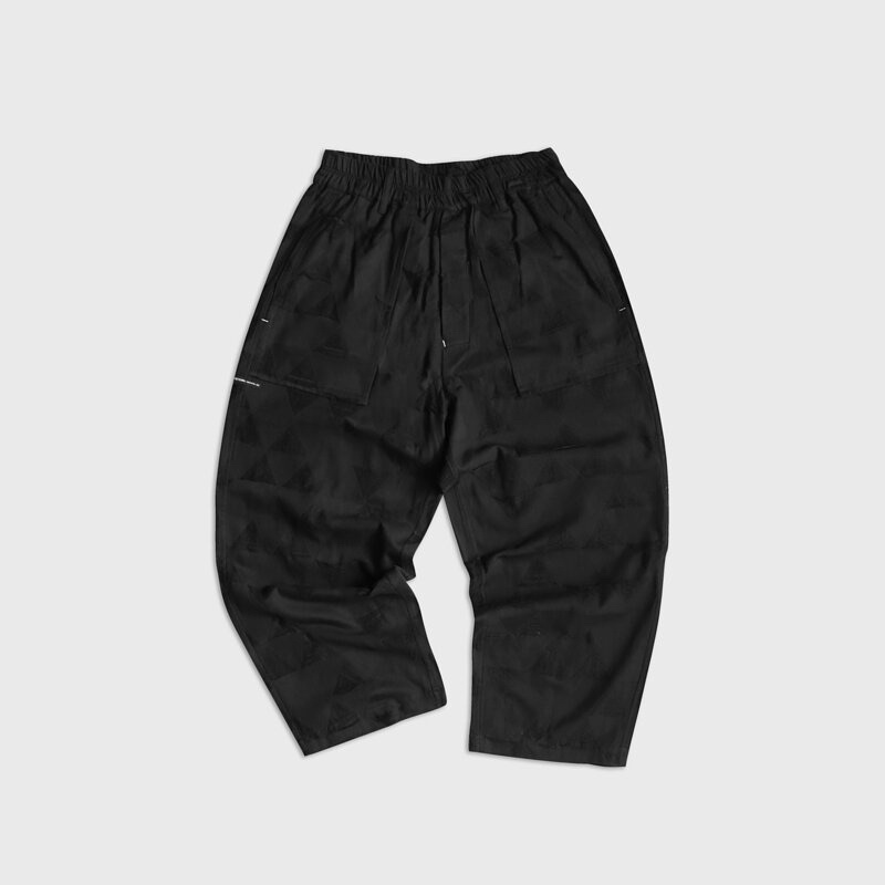 DYCTEAM - Triangle jacquard loose trousers 特殊印花 寬褲