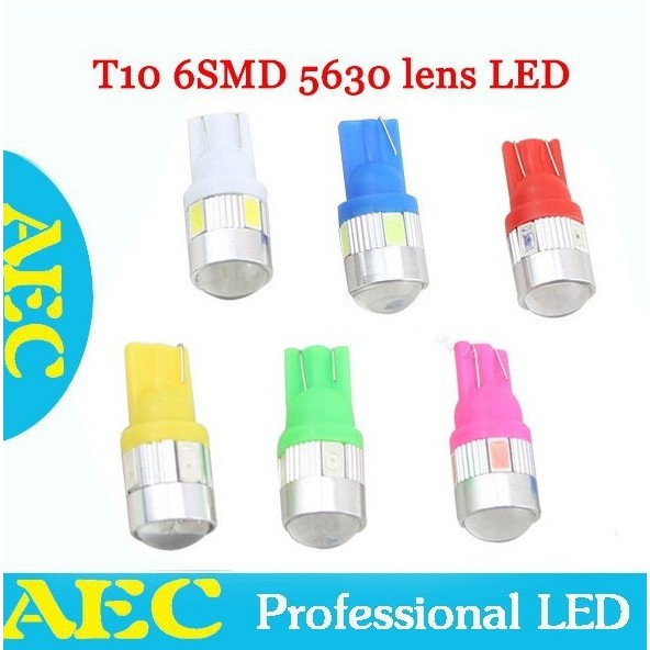 T10 小鋼砲 小魚眼 凸透鏡 LED 5630SMD 5730SMD 方向燈 燈條 小燈 燈泡/日行燈