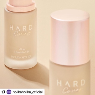 預購）正韓🇰🇷Holika Holika 光澤粉底 EX HARD COVER GLOW FOUNDATION 粉底液