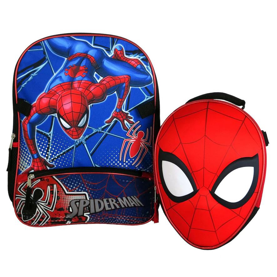 c ❤️正版❤️ 美國 Marvel 復仇者聯盟 蜘蛛人 SPIDERMAN  書包 後背包 餐袋 包包 便當袋 背包