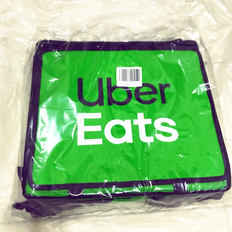 Uber eats 保溫袋 全新 上掀式 防潑水