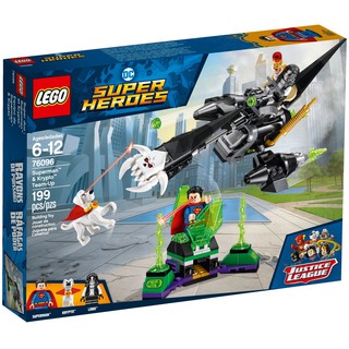 ||高雄 宅媽|樂高 積木|| LEGO“76096“超級英雄系列 正義聯盟 超人與氪普托的協力作戰