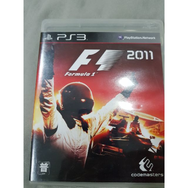 PS3 F1 2011遊戲片 二手