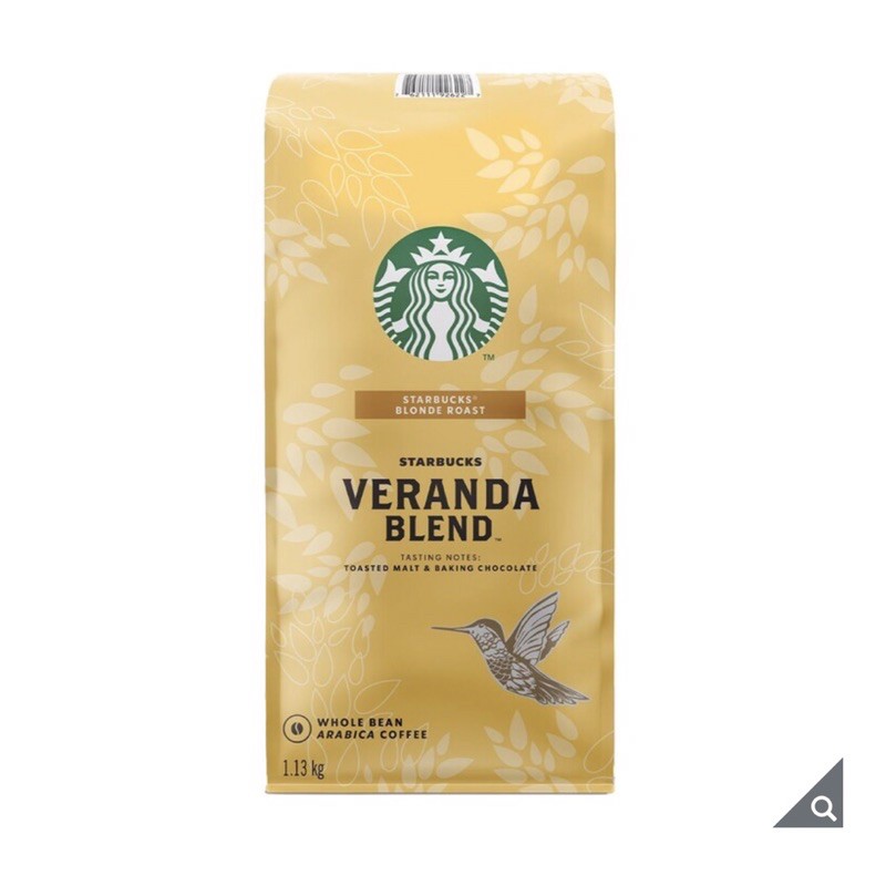 （宅配免運）Starbucks 星巴克黃金烘焙綜合咖啡豆 1.13公斤 拉丁美洲咖啡豆 可可風味 輕烘烤核果