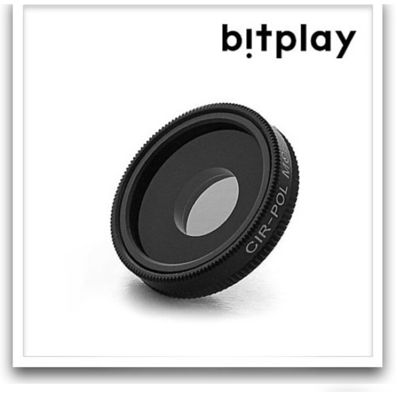 bitplay偏光鏡頭 Add-on Lens circular polarizer lens filter送鏡頭夾
