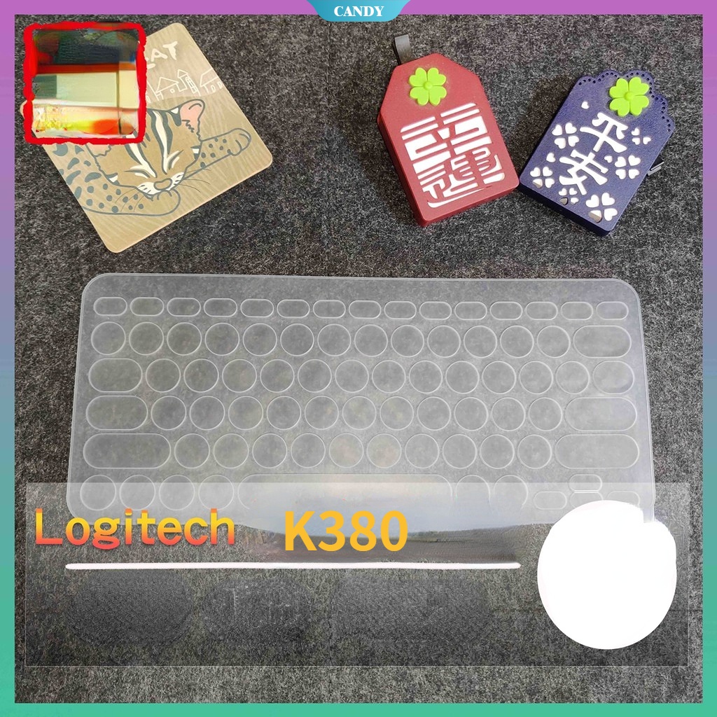 羅技 新材料 Logitech K380 無線鍵盤專用鍵盤保護膜防塵罩鍵盤保護套鍵盤膜 [CAN]