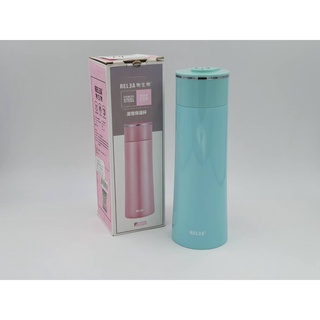 NO67 M06 (新品瑕疵盒損) 福利品 RELEA 物生物 400ml 漫雪304不鏽鋼真空保溫杯