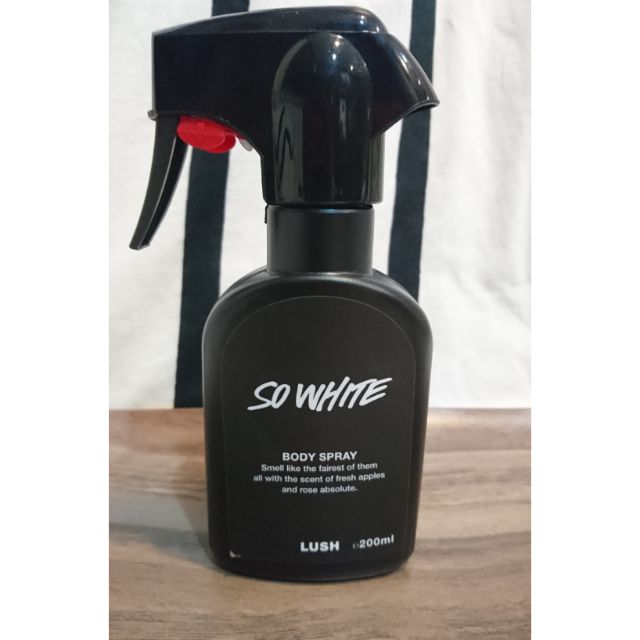 LUSH So White body spray 200ml 聖誕節限定身體噴霧200ml